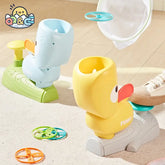 Air Rocket Flying Foot Launcher Disc for Kids